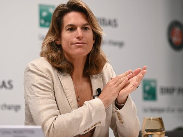 Amélie Mauresmo, conférence de presse Roland-Garros 2022