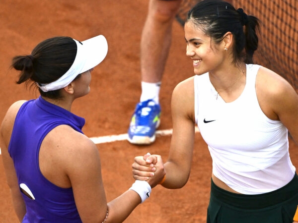 Bianca Andreescu et Emma Raducanu, Rome 2022