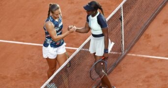 Diane Parry ert Sloane Stephens, Roland-Garros 2022