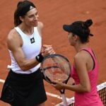 Andrea Petkovic et Océane Dodin, Roland-Garros 2022