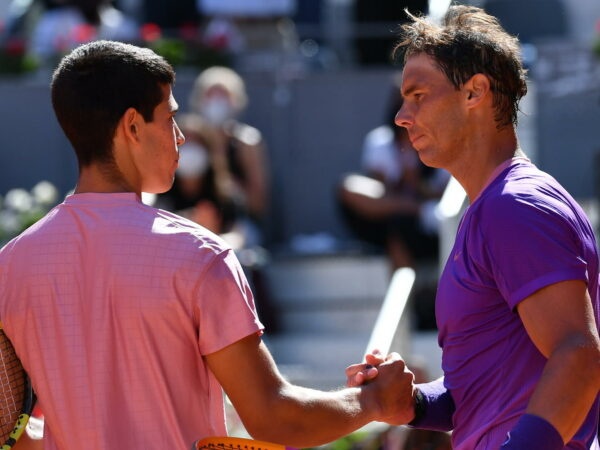 Rafael Nadal, Carlos Alcaraz, Madrid 2021