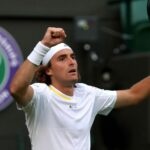Stefanos Tsitipas / Wimbledon 2022 / Panoramic