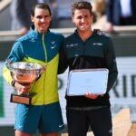 Casper Ruud et Rafael Nadal, Roland-Garros 2022