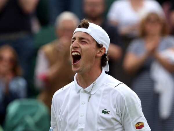 Ugo Humbert, 2e tour de Wimbledon contre Casper Ruud © AI / Reuters / Panoramic