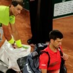 Rafael Nadal et Novak Djokovic, Roland-Garros 2022