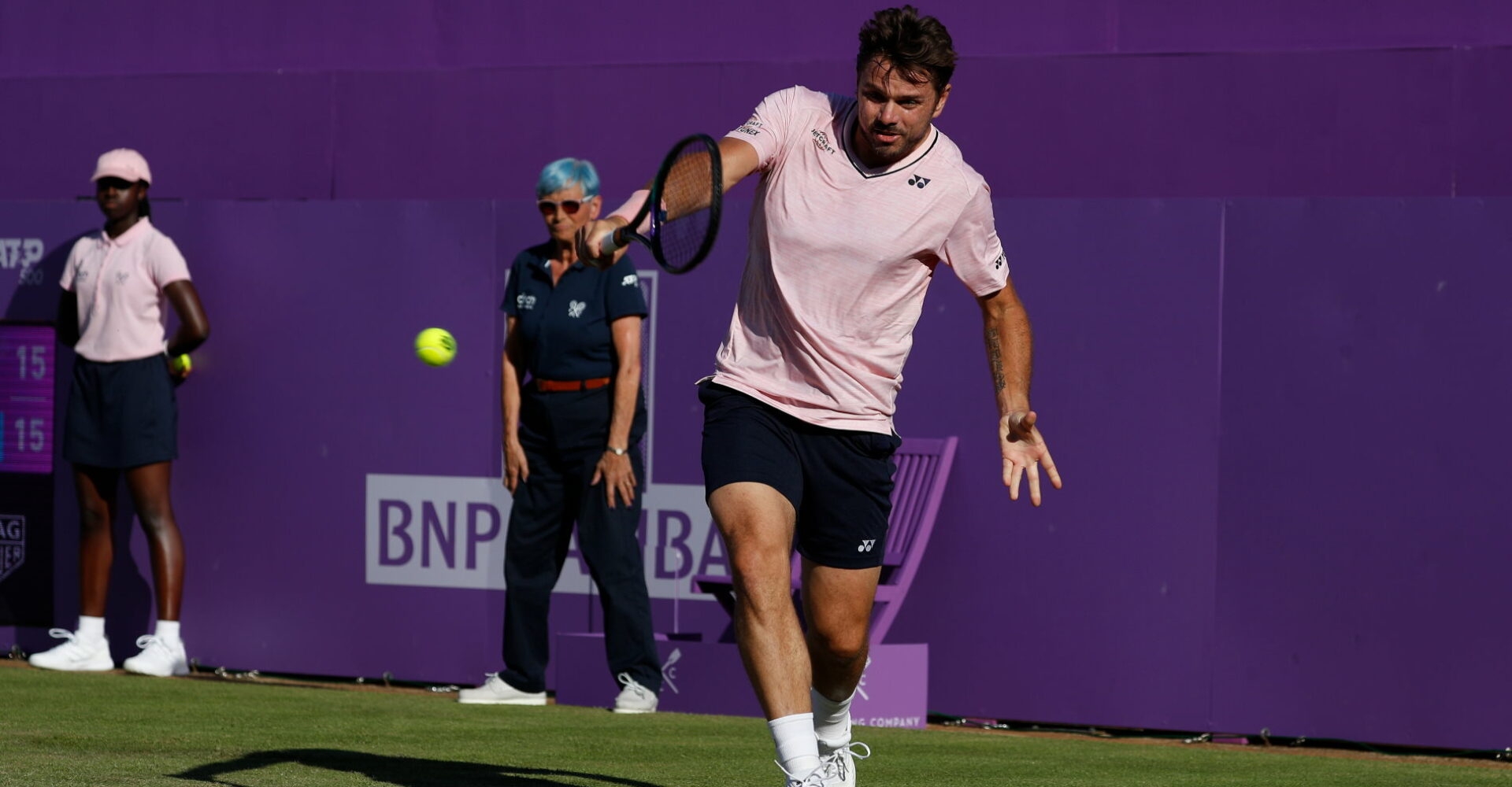 Wimbledon Wawrinka Domine Ruusuvuori Tennis Majors FR