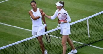 Elena Rybakina et Zheng Qinwen, Wimbledon 2022