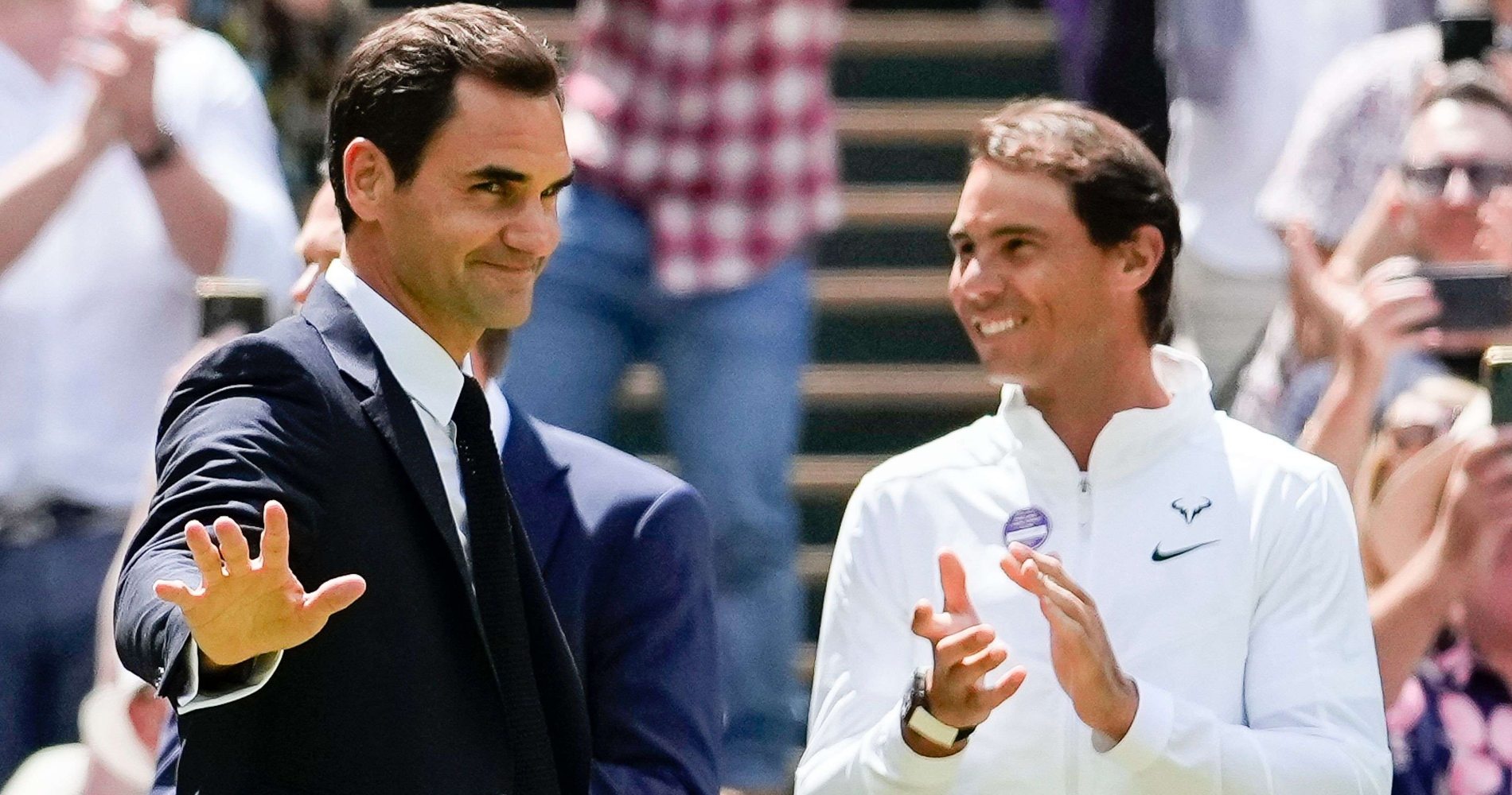 Roger Federer et Rafael Nadal, Wimbledon 2022