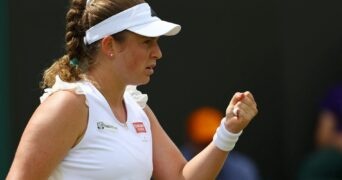 Jeļena Ostapenko / Wimbledon 2022 © Al / Reuters