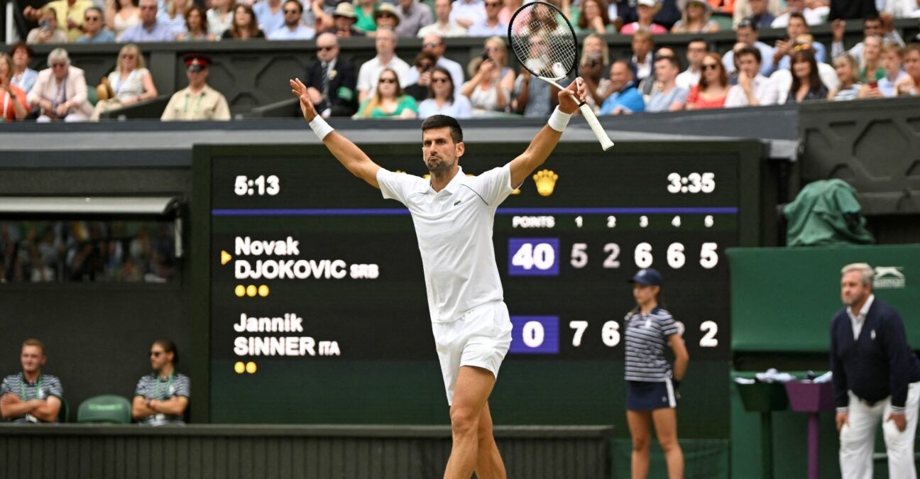 Novak Djokovic / Wimbledon 2022