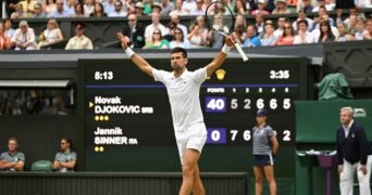 Novak Djokovic / Wimbledon 2022