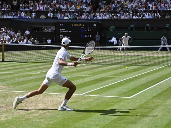 Novak Djokovic, Nick Kyrgios, Wimbledon 2022