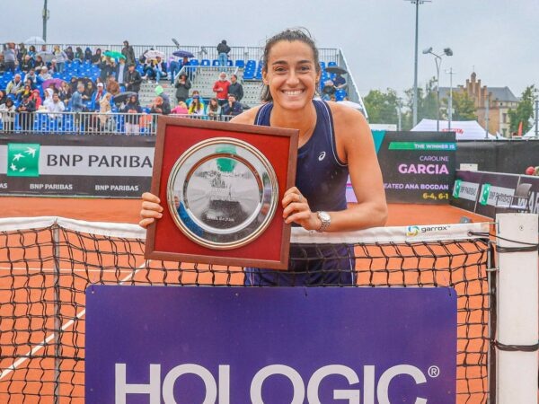 Caroline Garcia, à Varsovie en 2022