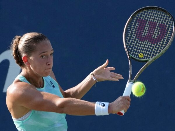 Diane Parry US Open 2022 backhand slice