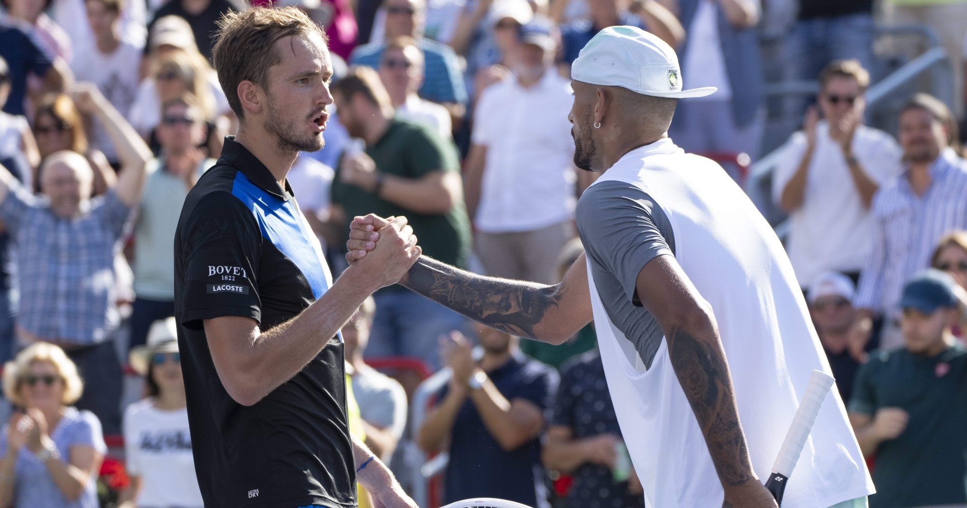 Daniil Medvedev et Nick Kyrgios, Montréal 2022