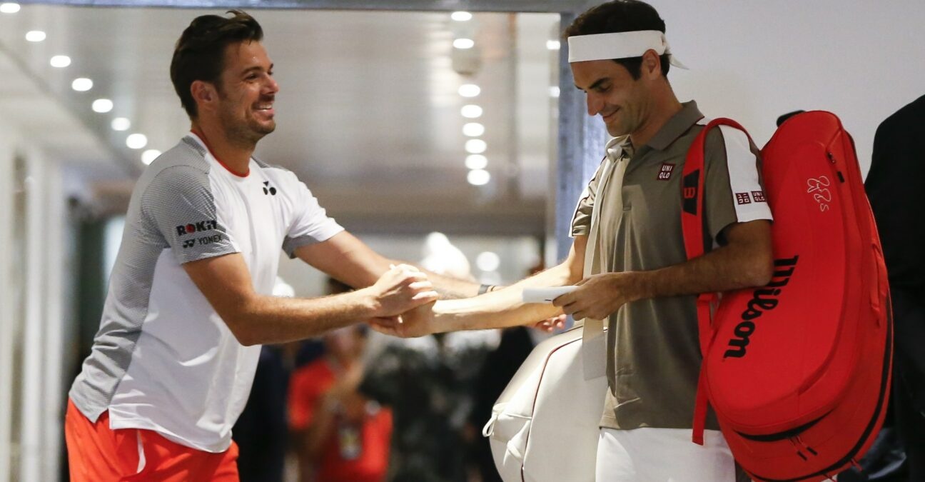 Wawrinka et Federer, Roland-Garros 2019
