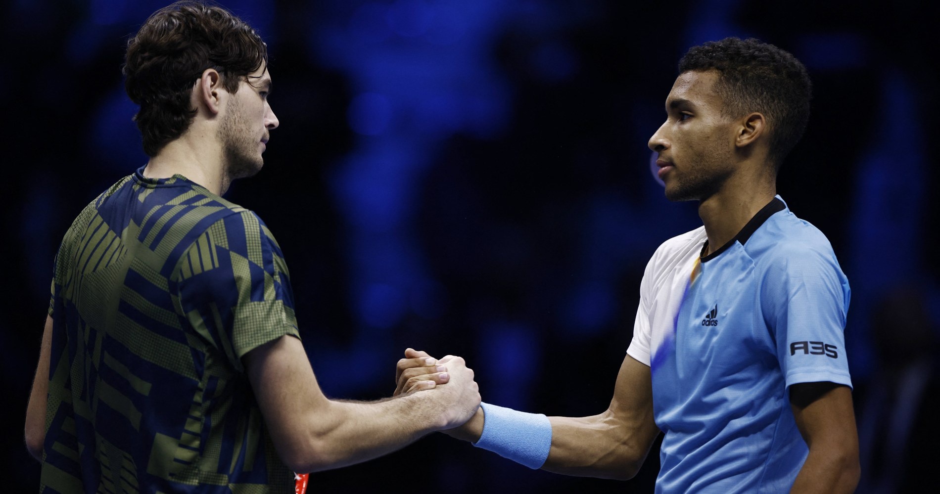 Taylor Fritz et Félix Auger-Aliassime, ATP Finals 2022