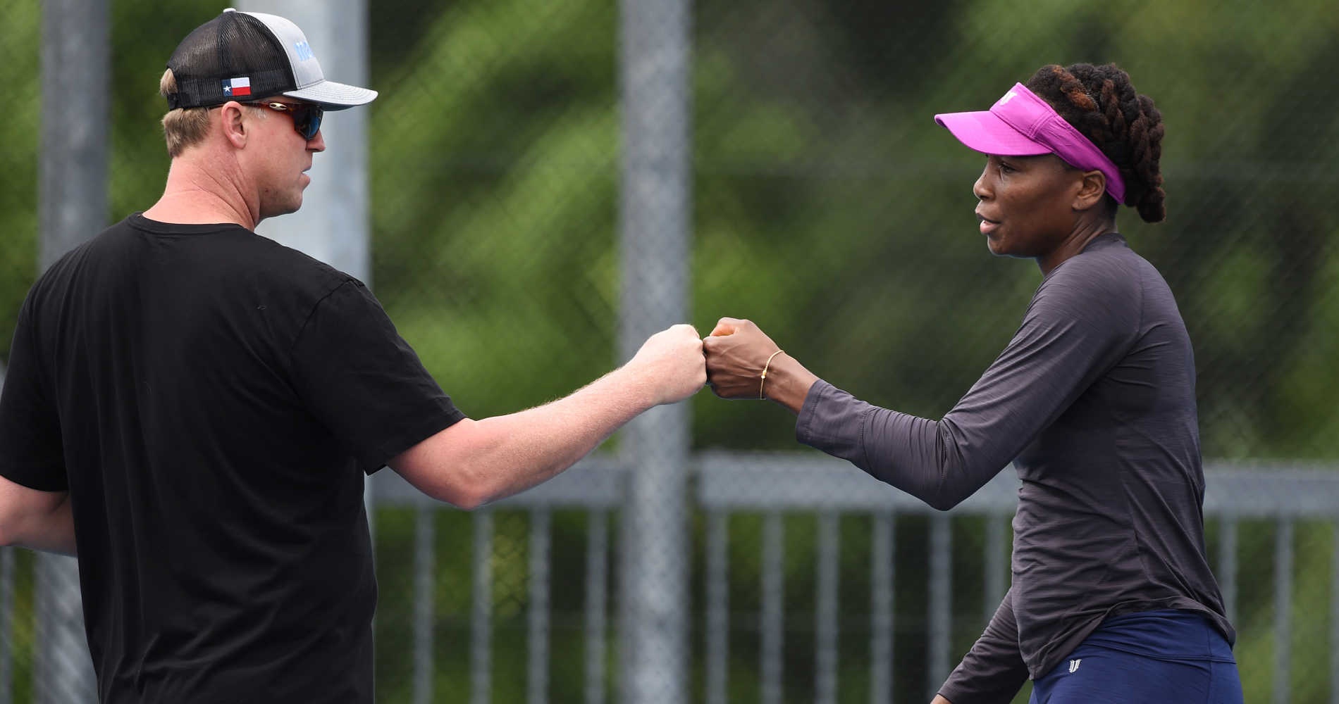 David Witt et Venus Williams