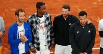 Gasquet, Monfils, Simon et Tsonga à Roland-Garros en 2022