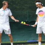 Stefan Edberg et Roger Federer