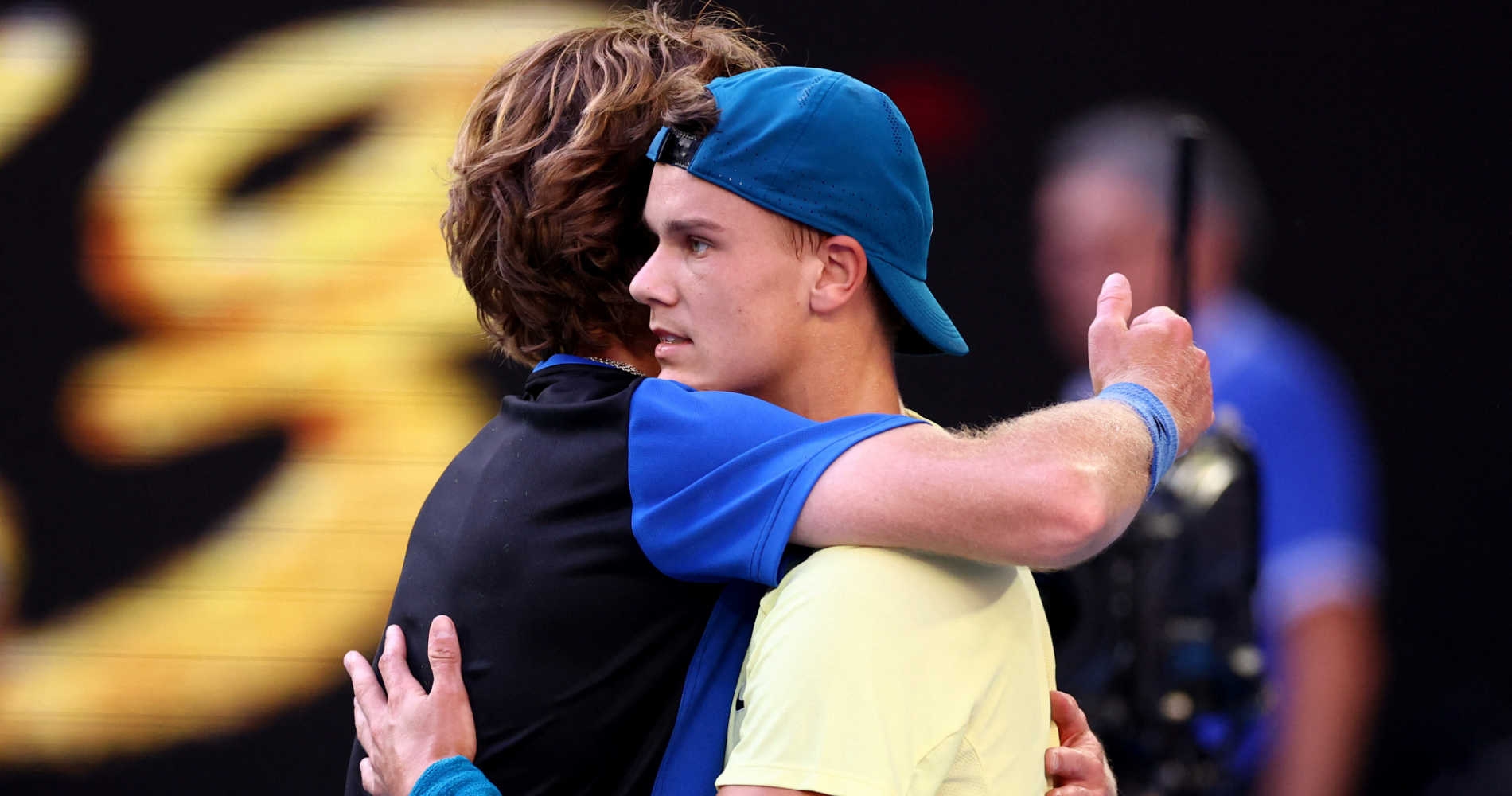 Andrey Rublev et Holger Rune OA 2023