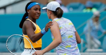 Coco Gauff et Iga Swiatek