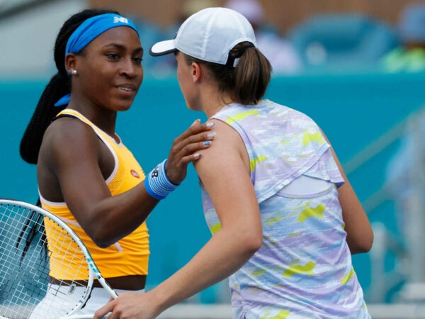 Coco Gauff et Iga Swiatek