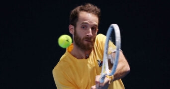 Constant Lestienne à l'Open d'Australie 2023