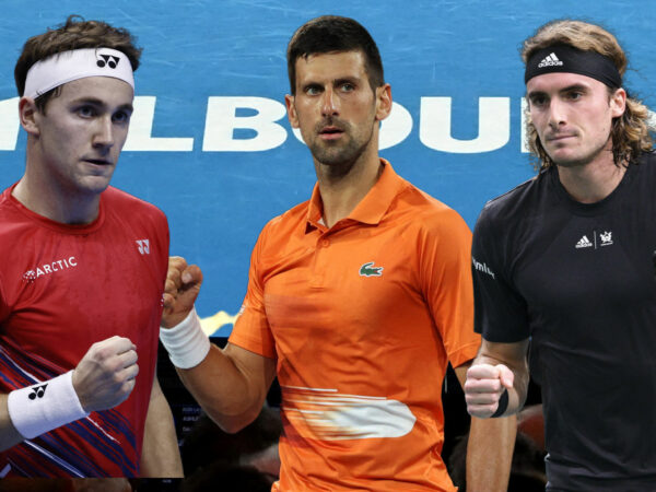 Ruud, Djokovic, Tsitispas, Open d'Australie 2023