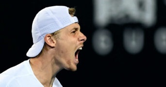 Denis Shapovalov à l'Open d'Australie 2023