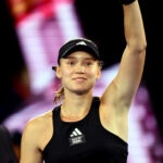 Elena Rybakina en finale de l'Open d'Australie 2023
