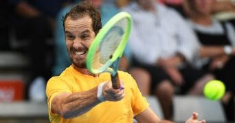 Richard Gasquet retour coup droit Auckland