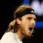 Stefanos Tsitsipas se qualifie pour les demi-finales de l'Open d'Australie 2023