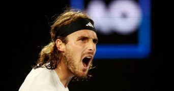 Stefanos Tsitsipas se qualifie pour les demi-finales de l'Open d'Australie 2023