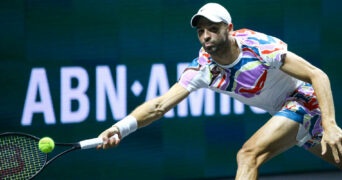 Grigor Dimitrov à Rotterdam en 2023