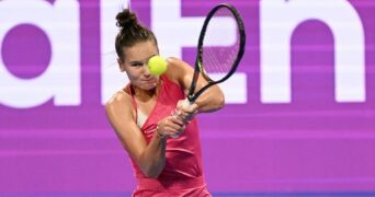 Veronika Kudermetova à Doha en 2023