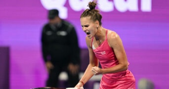 Veronika Kudermetova à Doha en 2023