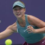 Anastasia Potapova Miami coup droit défense