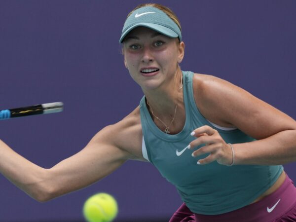 Anastasia Potapova Miami coup droit défense