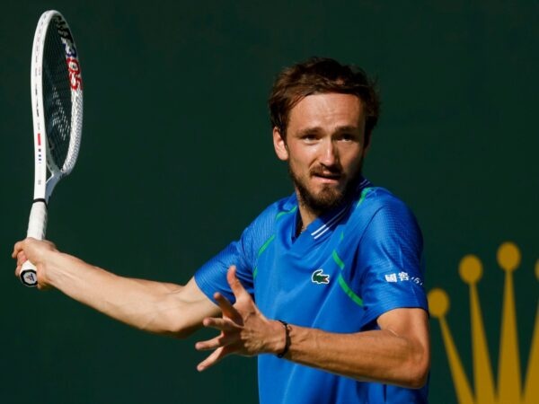 Daniil Medvedev Indian Wells coup droit préparation rolex