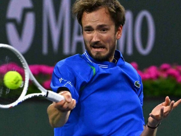 Daniil Medvedev coup droit indian Wells