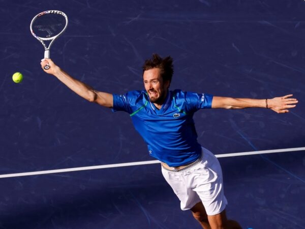 Daniil Medvedev Indian Wells 2023 volée