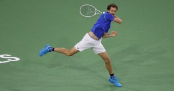 Daniil Medvedev coup droit Indian Wells 2023