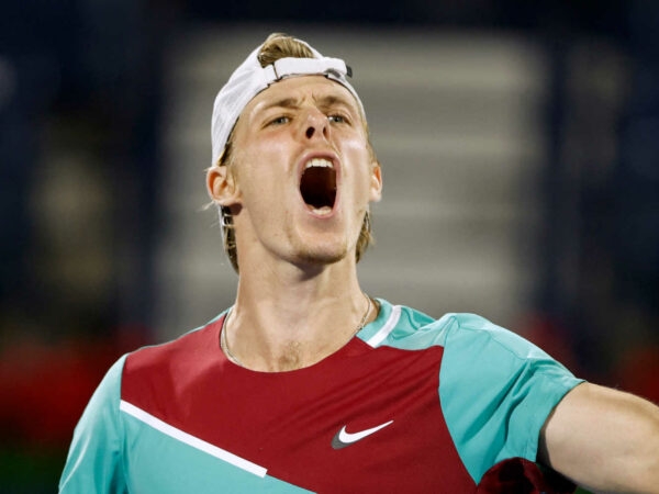 Denis Shapovalov à Dubaï en 2022