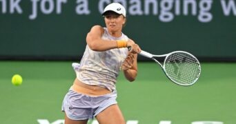 Iga Swiatek Indian Wells 2023 coup droit