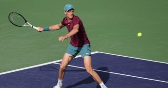 Jannik Sinner Indian Wells coup droit