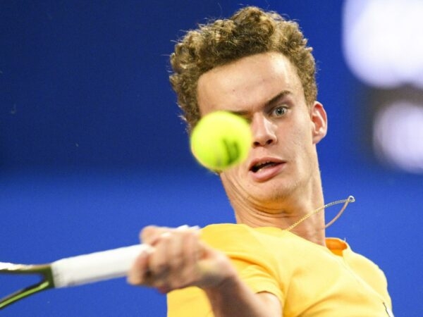 Luca Van Assche coup droit Teréga Open Challenger Pau 2023