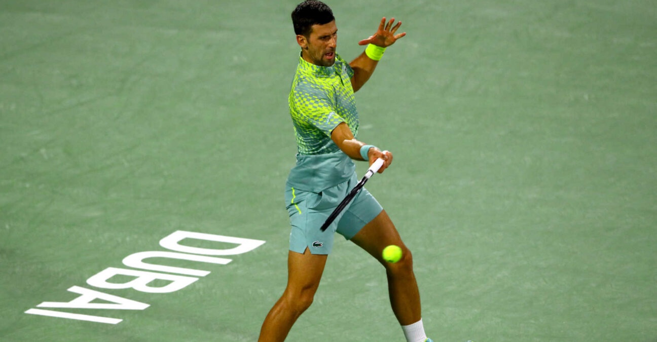 Novak Djokovic Dubaï 2023