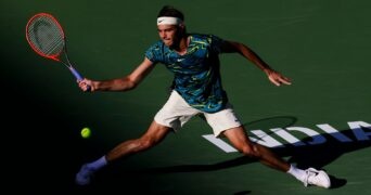 Taylor Fritz coup droit slice défense Indian Wells