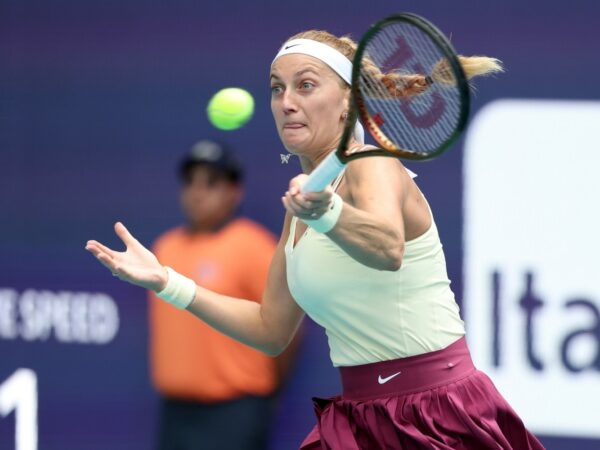 Petra Kvitova Miami coup droit